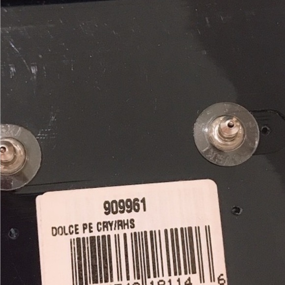 Swarovski Dolce Glam sparkly earrings. Disco, dangles, New Year’s, Elegant! - Picture 3 of 3